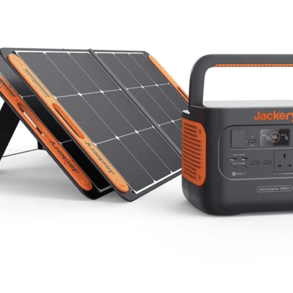 Jackery Explorer 1000 Pro Portable Power Station + 2 SolarSaga 100W Solar Panels