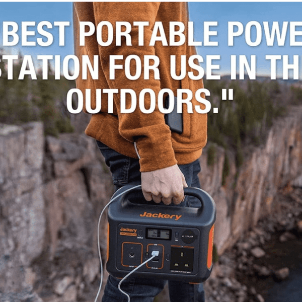 Jackery Explorer 240 Portable Power Station + SolarSaga 100W Solar Panel