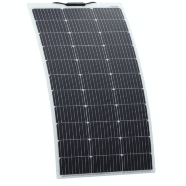 100W Semi-Flexible Fibreglass Solar Panel With Durable Etfe Coating