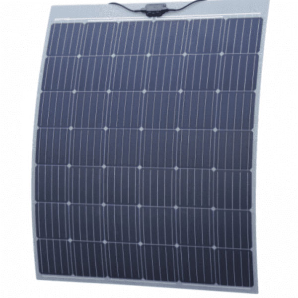 210W Mono Fibreglass Semi-Flexible Solar Panel With Self Adhesive Backing (Made In Austria)