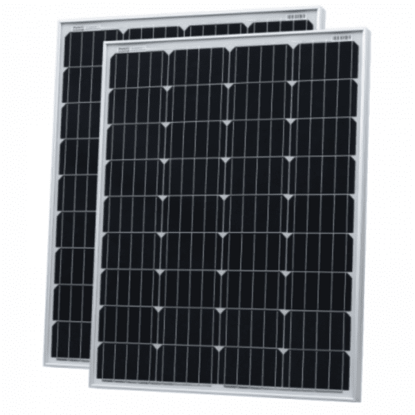 200W (100W+100W) Solar Panels With 2 X 5M Cable
