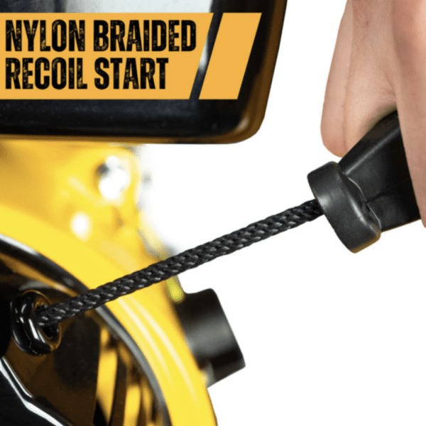 JCB 7.9kW / 9.8kVA Petrol Site Generator, 115V / 230V 15hp 457cc JCB Engine, Recoil & Electric Start | JCB-G8000PE