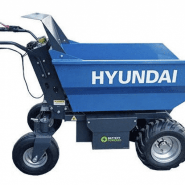 Hyundai 500Kg Battery Powered Mini Dumper, 48V, 32Ah, Brushless Motor, Hydraulic Tilt | HYMD500B