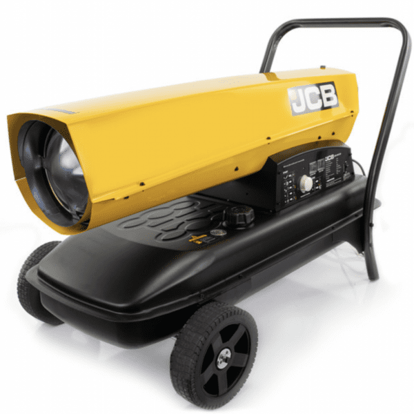JCB 215,000BTU / 63kW Diesel Space Heater 1300m³ Coverage, Diesel or Kerosene, Thermostat | JCB-SH215D
