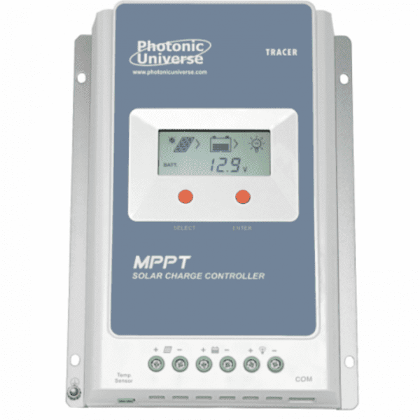 high efficiency 30a mppt solar charge controller for solar panels up to 390w (12v) / 780w (24v) up to 100v