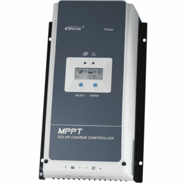 high efficiency 100a mppt solar charge controller for solar panels up to 1250w (12v) / 2500w (24v)/ 3750w (36v) / 5000w (48v) up to 200v
