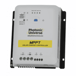 high efficiency 30a mppt solar charge controller with dual fixed load outputs for solar panels up to 390w (12v) / 780w (24v) up to 100v