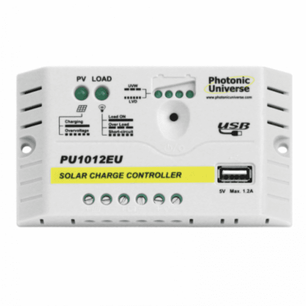 10a solar charge controller / regulator for 12v batteries and solar panels up to 160w