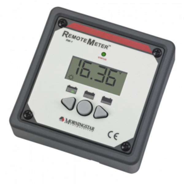 morningstar sunsaver duo 25a 12v dual battery solar controller (with remote lcd meter) for caravans, motorhomes, boats and yachts