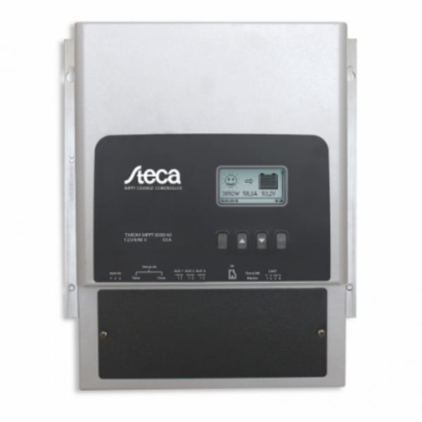 steca tarom 60a mppt solar controller (m-type) with two mppt solar trackers / inputs for an off-grid solar system