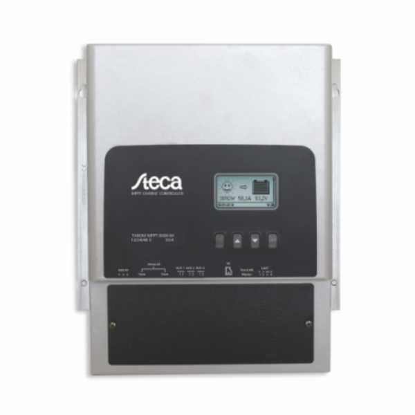 steca tarom 60a mppt solar controller (s-type), with two mppt solar trackers / inputs for an off-grid solar system