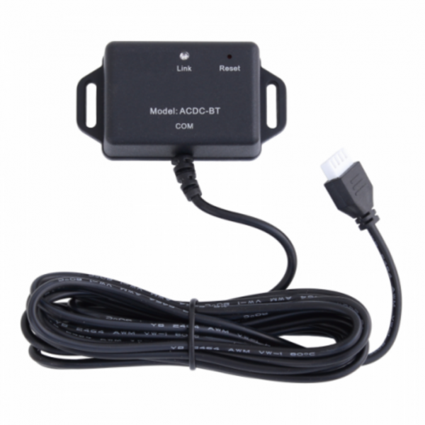 bluetooth module for monitoring and programming compatible mains, dc to dc or solar chargers through the mobile app ACDC-BT