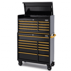 JCB Classic Design 42’’ Roller Cabinet And Top Tool Chest Stack | JCBSTACK
