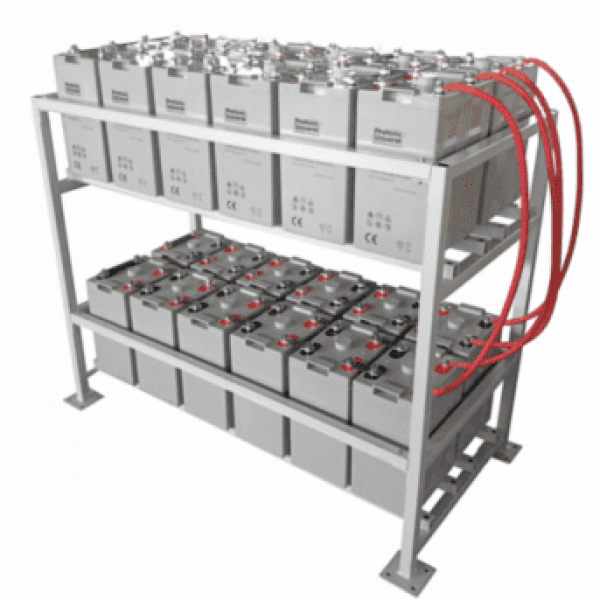 3Kw Grid-Tie Wind Power Kit With 6.5Kw Sharp Solar Panels, 5.5Kw Hybrid Inverter And 24Kwh Battery Bank