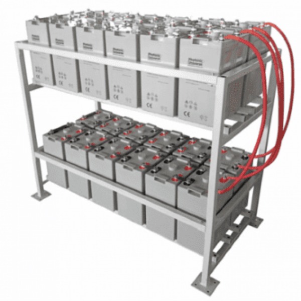 2.4Kw 48V Complete Off-Grid Solar Power System With 8 X 300W Solar Panels, 5Kw Hybrid Inverter And A 24Kwh Battery Bank