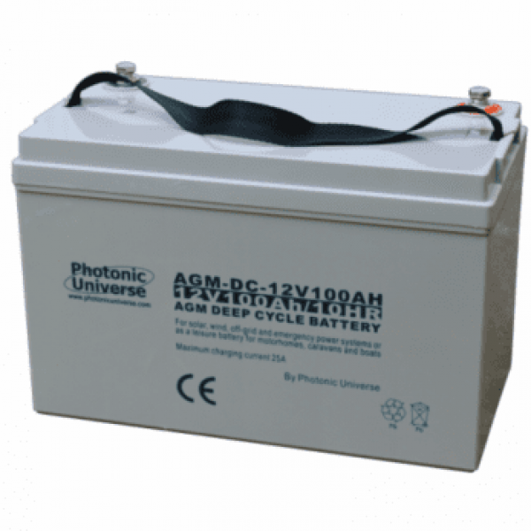 820W 24V Complete Off-Grid Solar Power System With 2 X 410W Sharp Solar Panels, 3Kw Hybrid Inverter And 4 X 100Ah Batteries