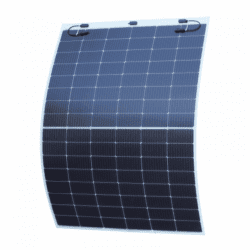 350W MCS Certified Semi-Flexible Solar Panel Top Junction Box