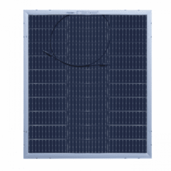 100W 12V Bi-Facial Monocrystalline Solar Panel With 60Cm Cable