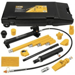 JCB 10 Tonne Portable Hydraulic Jack Auto Body Repair Kit with Storage Case | JCB-T71002L