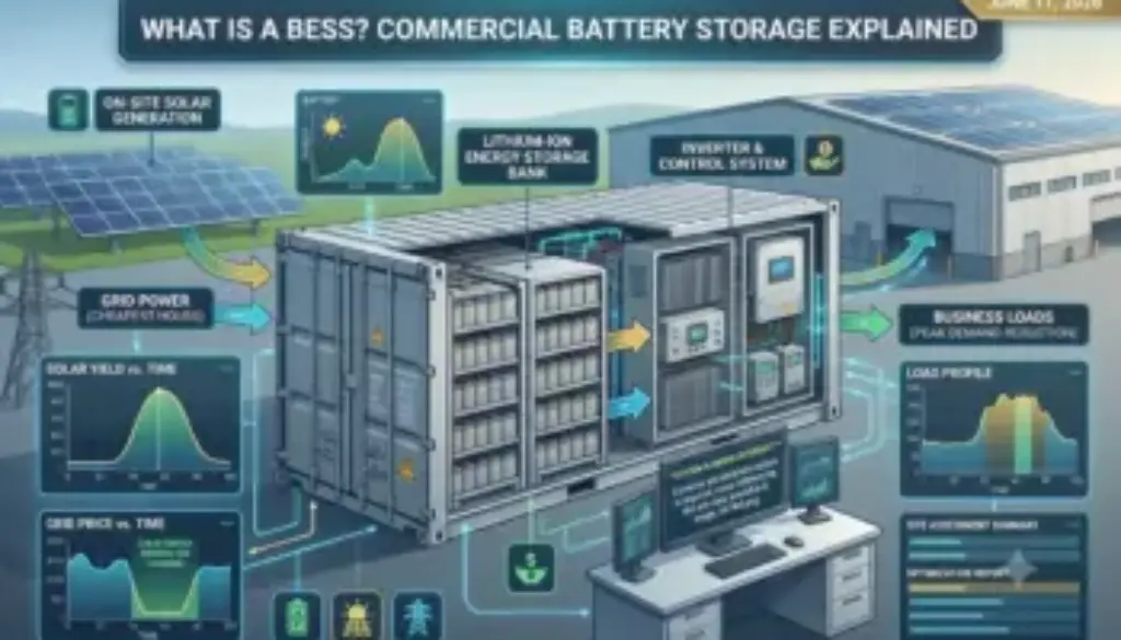 What Is a BESS Commercial Battery Storage Explained