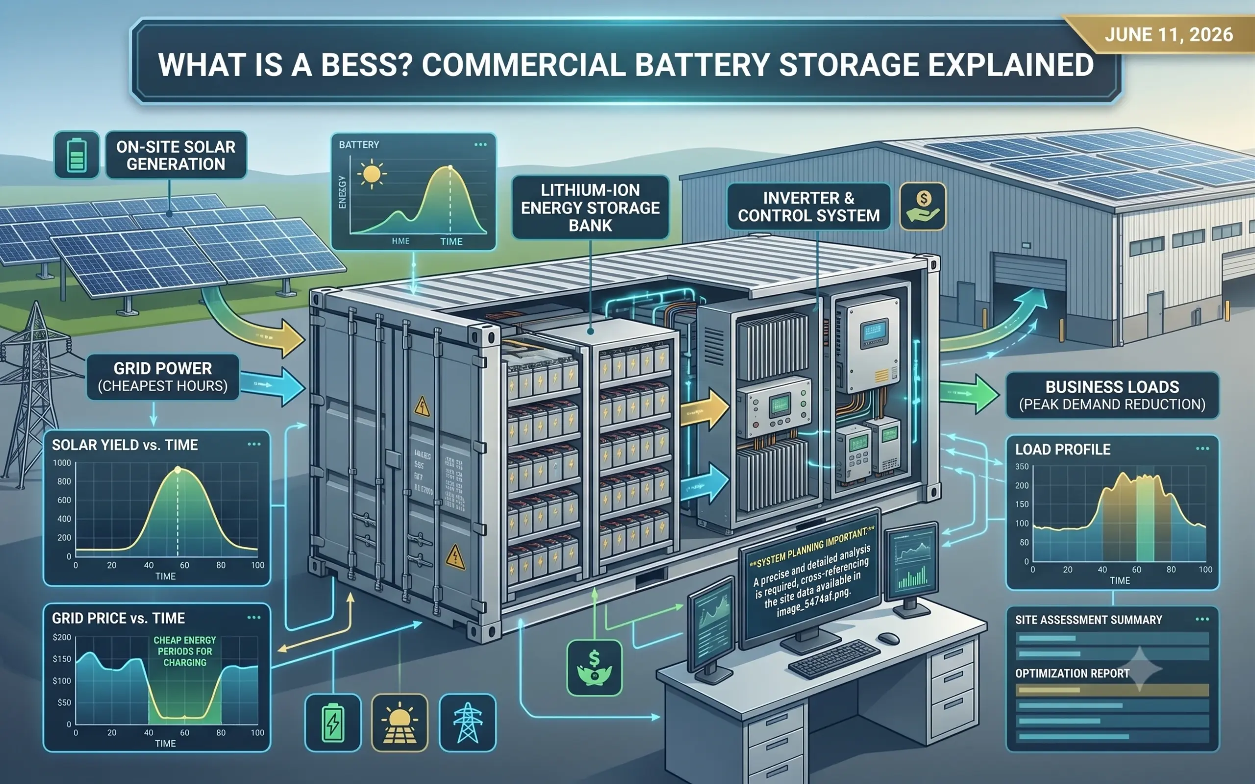 What Is a BESS Commercial Battery Storage Explained