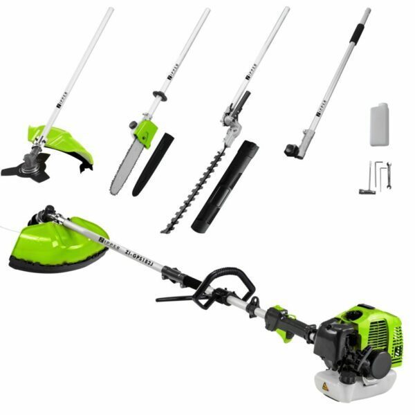 Zipper ZI-GPS182J Petrol Garden Maintenance set Brush Cutter Hedge Trimmer Strimmer Chainsaw