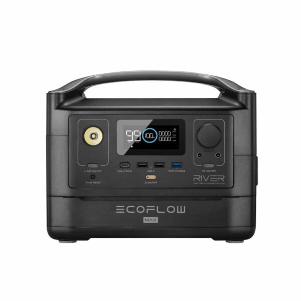 EcoFlow RIVER Max 576Wh Portable Power Station 240v Battery Pack