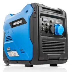 Hyundai 5.5kW / 5500W Inverter Generator, Electric Start, Pure Sine Wave HY6250SEi