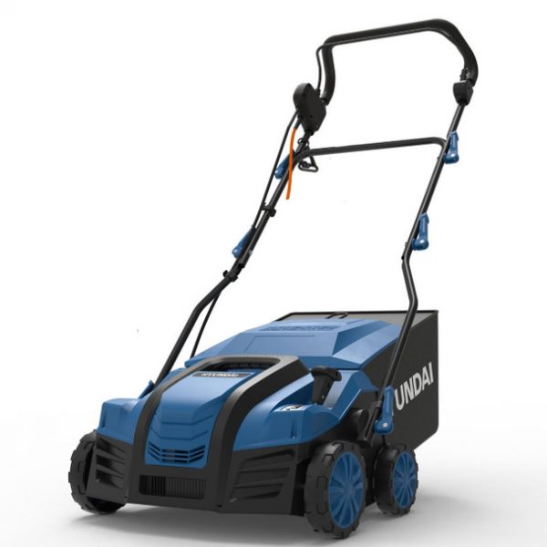 Hyundai 2000W 16” / 40cm Artificial Grass Sweeper, Multi-Use Brush & 55L Collection Bag | HYSW2000E