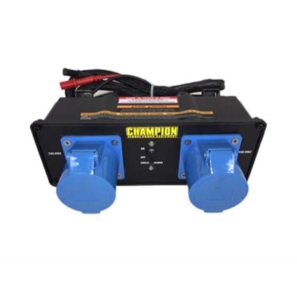Champion Parallel Kit for 82001i with 2 x 16amp schuko sockets