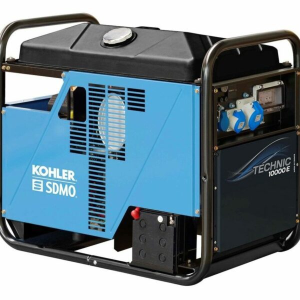Kohler SDMO Technic 10000A AMP202 Electric Start UK 10000W Long Run Petrol Generator