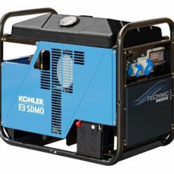 Kohler SDMO Technic 10000A AVR AMP202 Electric Start UK 10KW Long Run Petrol Generator